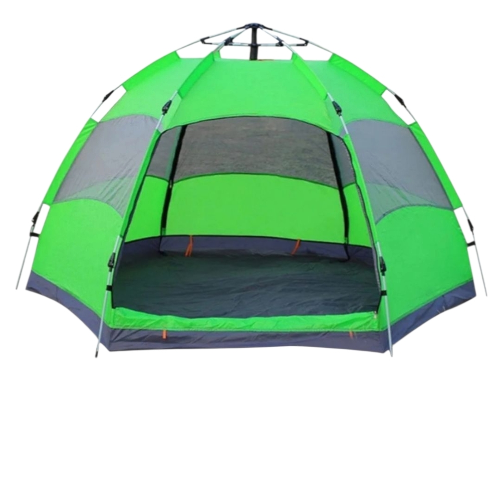 Green and Gray Dome Tent